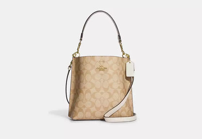 Mollie Bucket Bag 22 In Signature Canvas