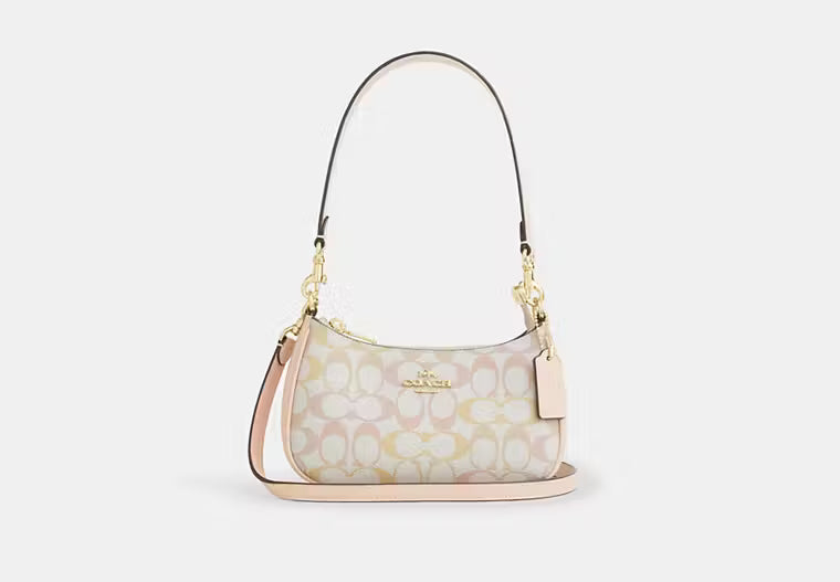 Teri Mini Crossbody Bag In Pretty Signature Canvas