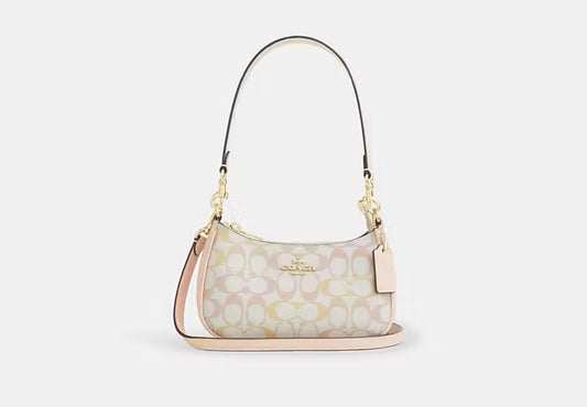 Teri Mini Crossbody Bag In Pretty Signature Canvas