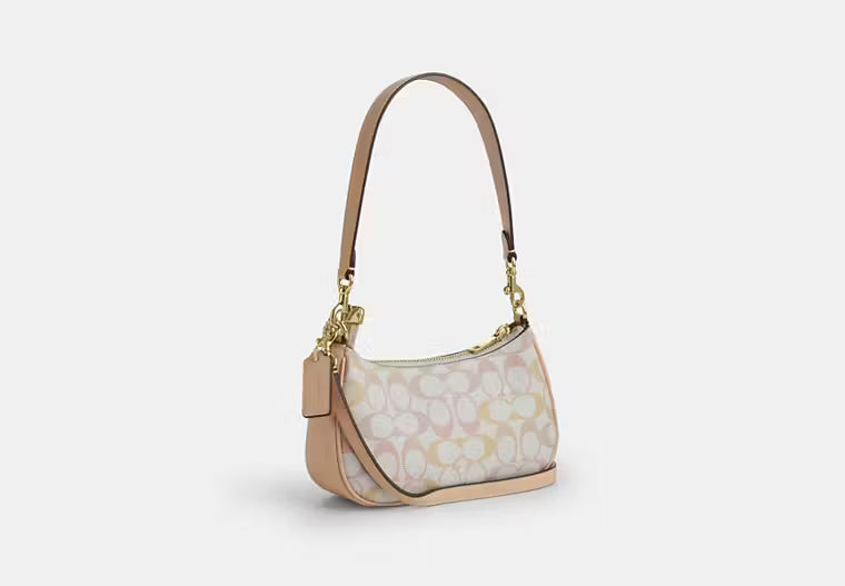 Teri Mini Crossbody Bag In Pretty Signature Canvas