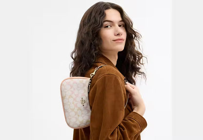 Teri Mini Crossbody Bag In Pretty Signature Canvas