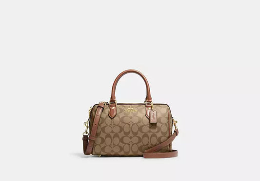 Rowan Satchel Bag In Signature Canvas