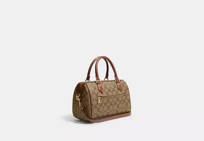 Rowan Satchel Bag In Signature Canvas