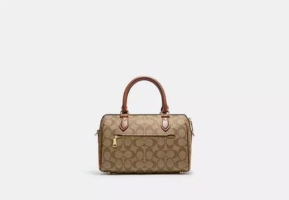 Rowan Satchel Bag In Signature Canvas
