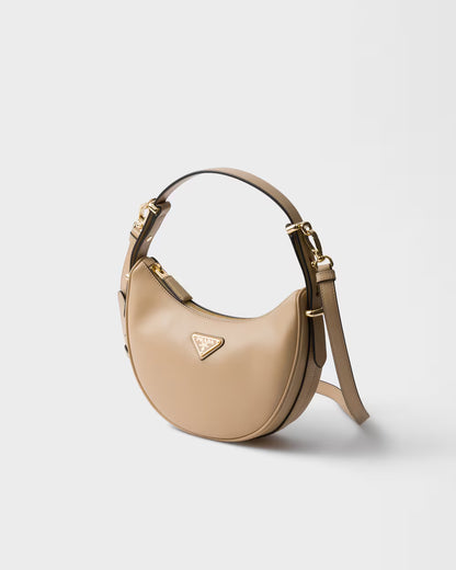 Arqué small leather shoulder bag