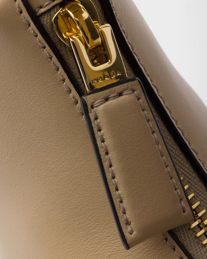 Arqué small leather shoulder bag