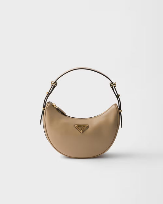Arqué small leather shoulder bag
