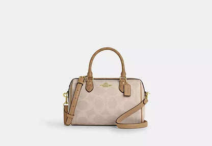 Rowan Satchel Bag In Signature Canvas